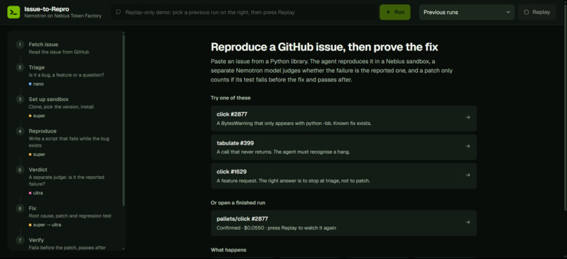 Issue To Repro – screenshot 1