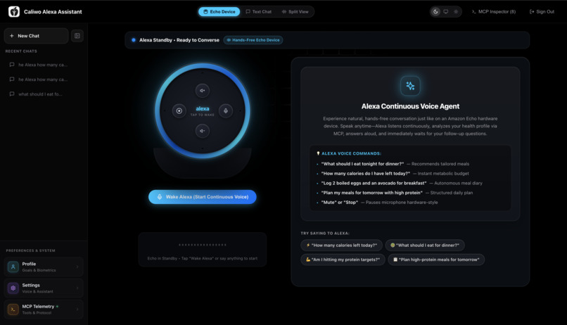 Caliwo (Ambient Nutrition Intelligence Hub) – screenshot 3