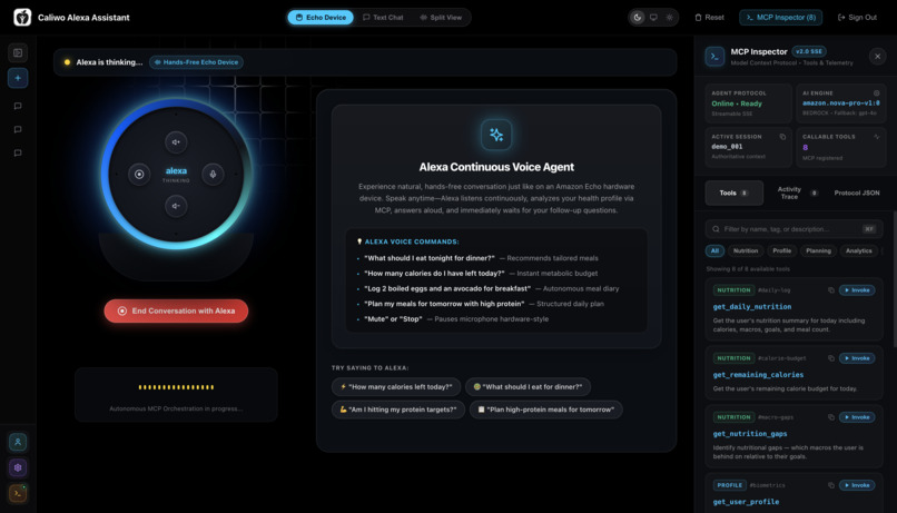 Caliwo (Ambient Nutrition Intelligence Hub) – screenshot 5