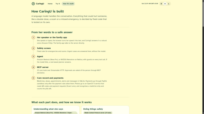 CaringU – screenshot 3