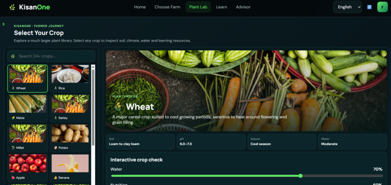 KisanOne – screenshot 3