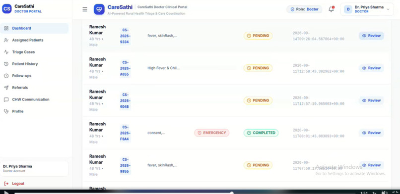CARESATHI – screenshot 4