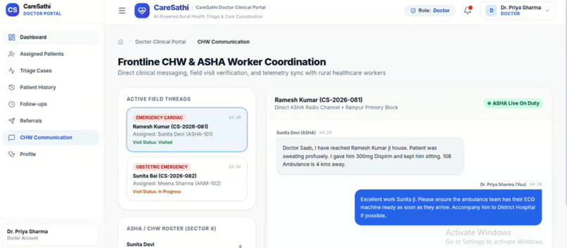 CARESATHI – screenshot 5