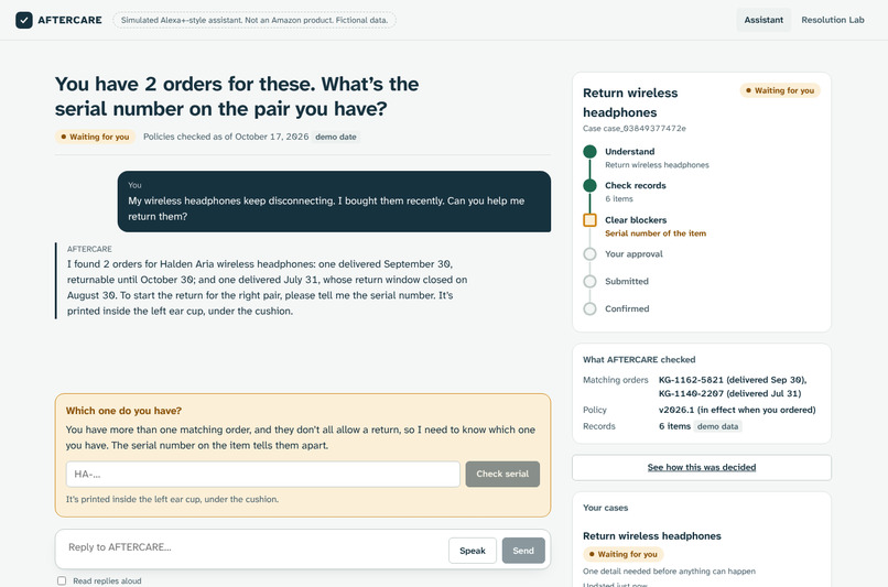 AFTERCARE – screenshot 3
