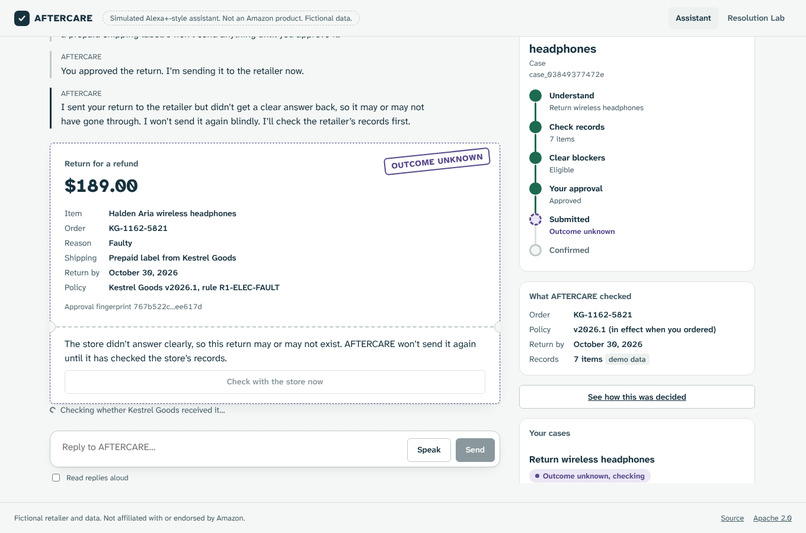 AFTERCARE – screenshot 5