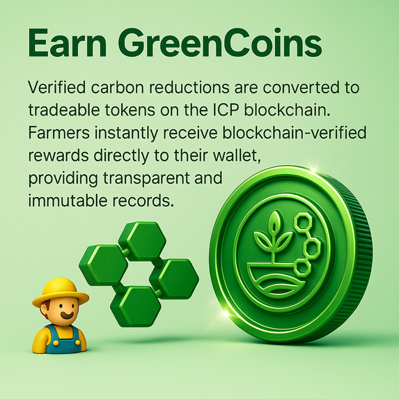 Greencoin Edition - A Blockchain Carbon Credit  platform – screenshot 4