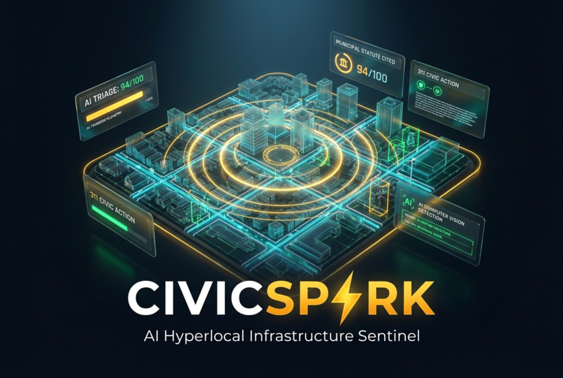 CivicSpark | AI Hyperlocal Infrastructure Sentinel – screenshot 1