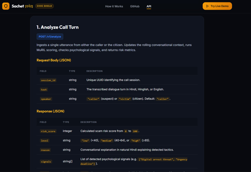 Sachet: Real-Time Scam Call Detection – screenshot 7