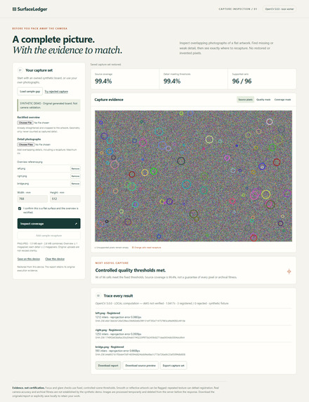 SurfaceLedger – screenshot 2