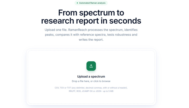 RamanReach – screenshot 5