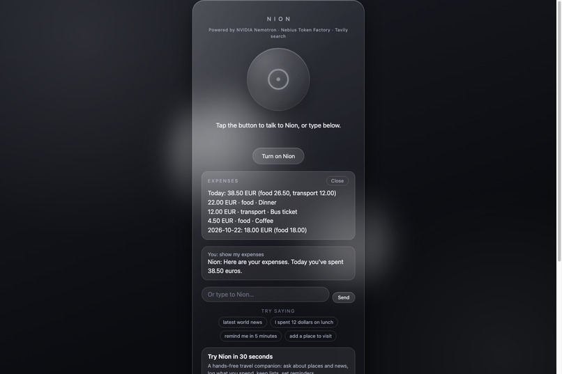 Nion – screenshot 3