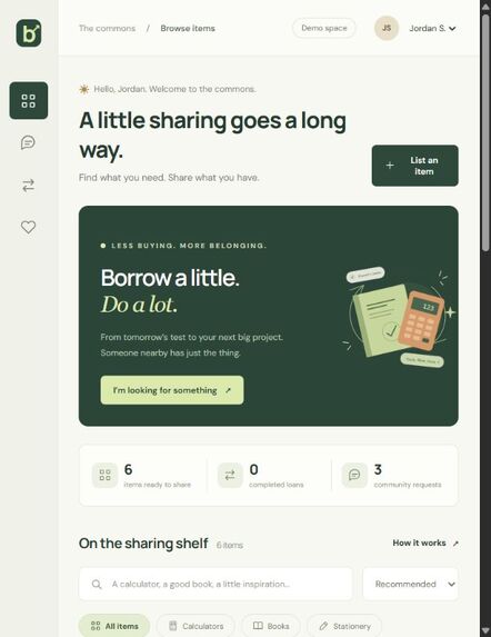 BorrowBlock – screenshot 1