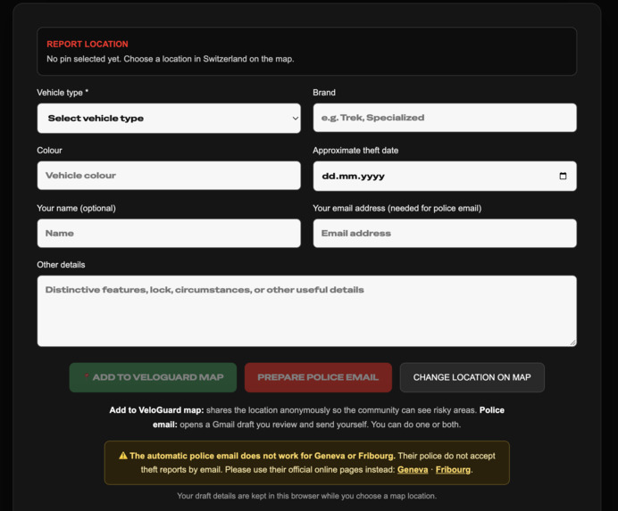 VeloGuard – screenshot 3