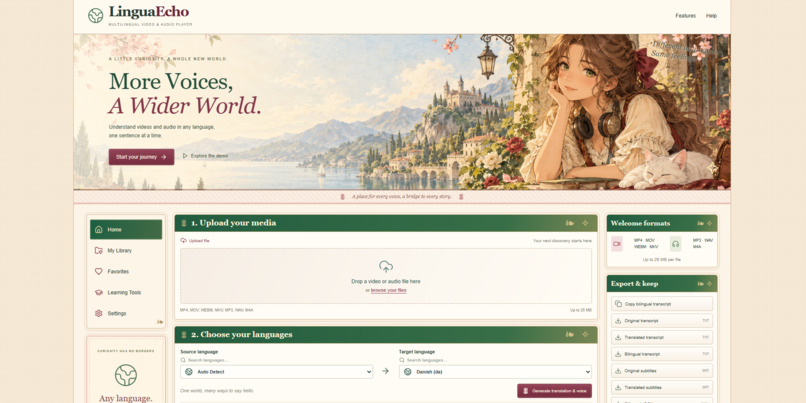 LinguaEcho – screenshot 5