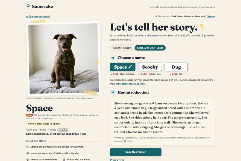 Namesake – screenshot 3