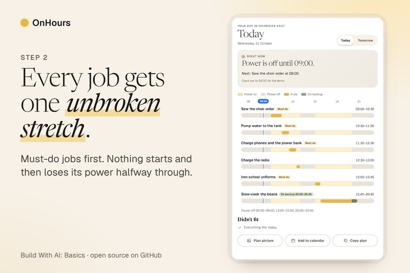 OnHours – screenshot 3