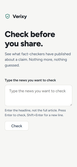 Verixy – screenshot 2