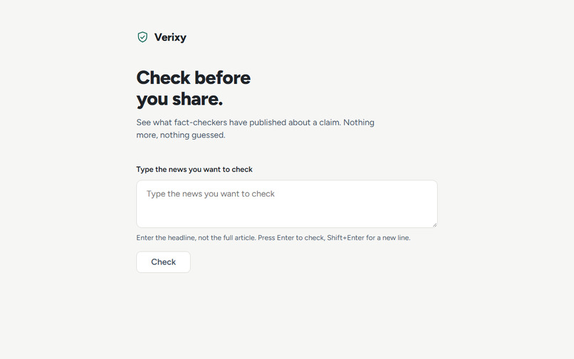 Verixy – screenshot 3