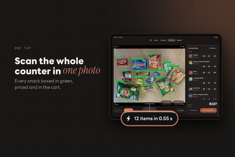 OneShot - Smart scanner for a faster checkout – screenshot 2