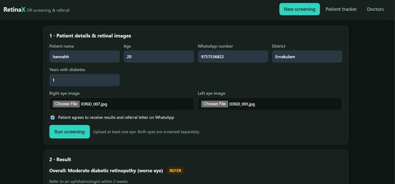 RetinaX – screenshot 2