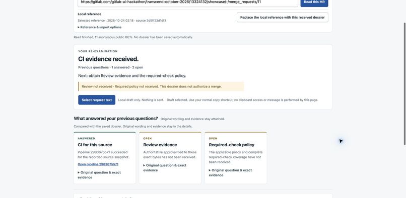 NoteGate — a repair a maintainer can inspect – screenshot 1