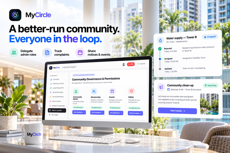 MyCircle — Trusted Residential Community OS – screenshot 2