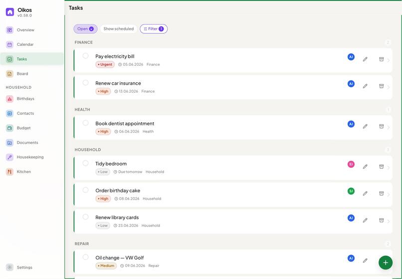  HomeFlow AI — Intelligent Home-Task Coordination Assistant – screenshot 3