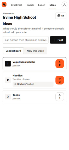 LunchLine – screenshot 1