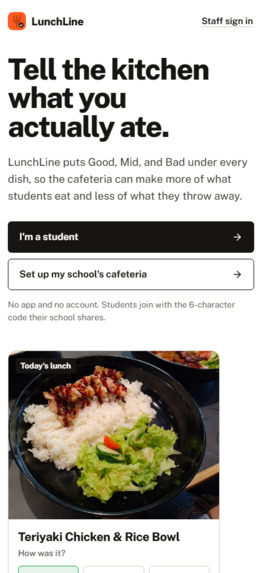 LunchLine – screenshot 11