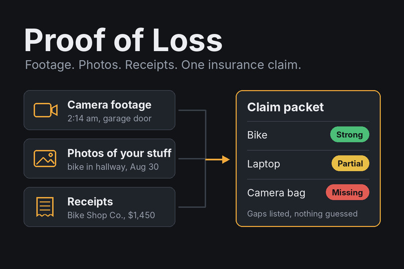Proof of Loss – screenshot 1