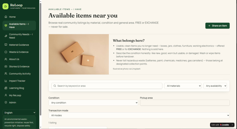 ReLoop – screenshot 2