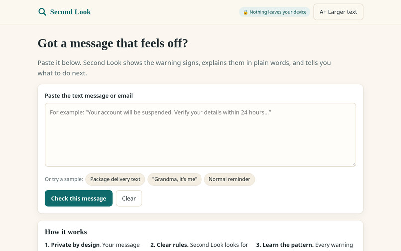 Second Look – screenshot 5