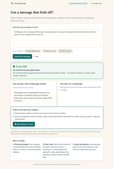 Second Look – screenshot 3