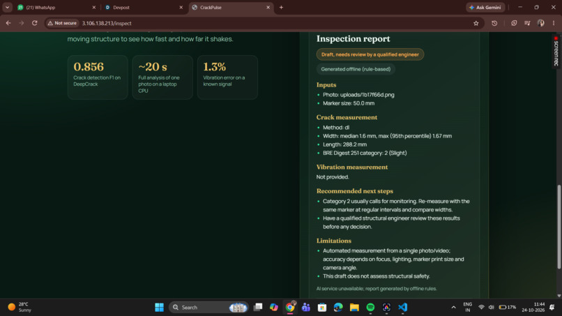 CrackPulse — Giving Structures a Digital Pulse – screenshot 3