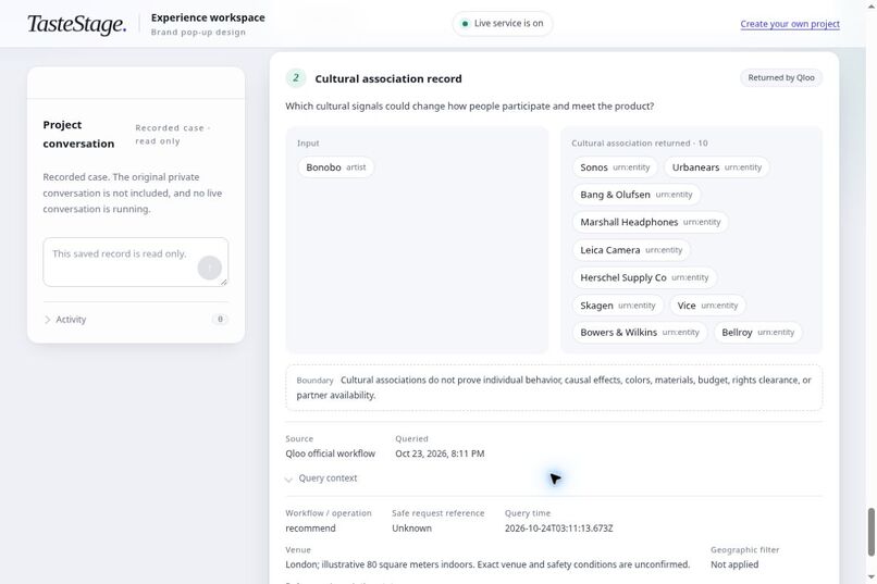 TasteStage – screenshot 3