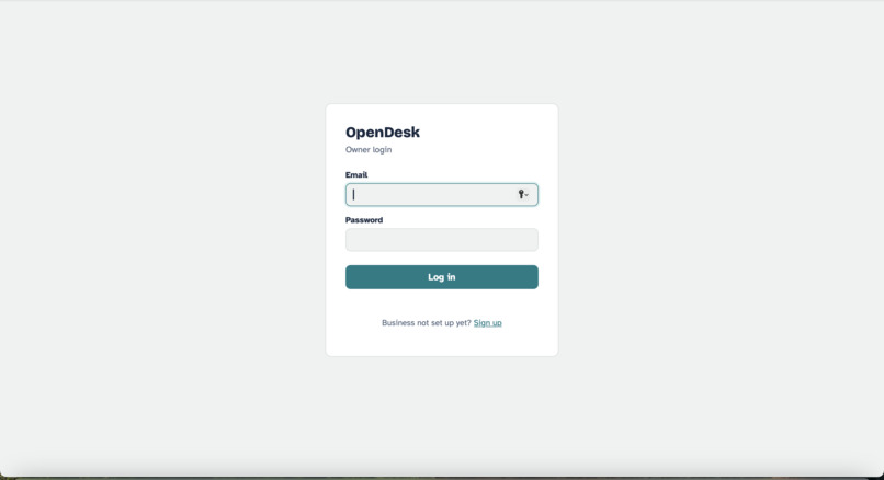 OpenDesk – screenshot 1