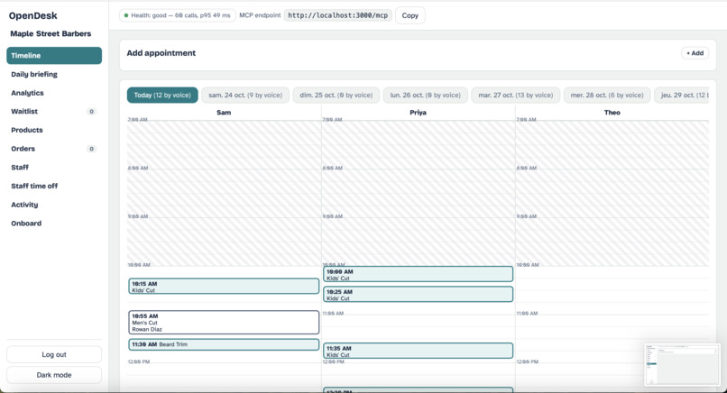 OpenDesk – screenshot 4