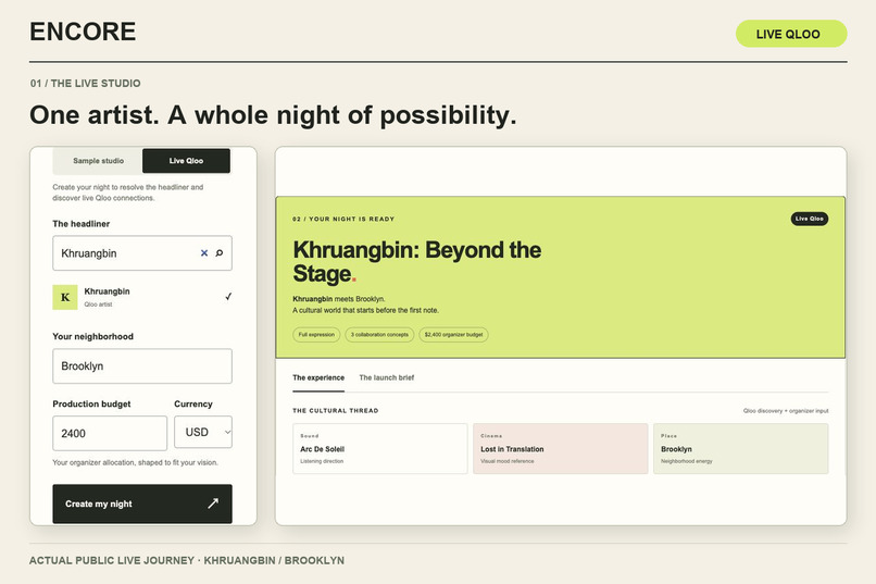 ENCORE – screenshot 1