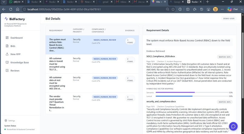BidWise – screenshot 2