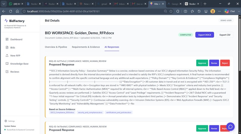 BidWise – screenshot 1