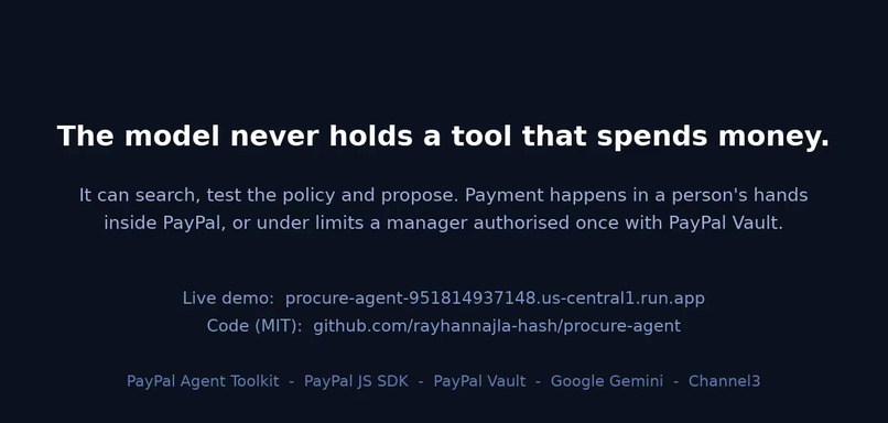 Procure Agent – screenshot 1