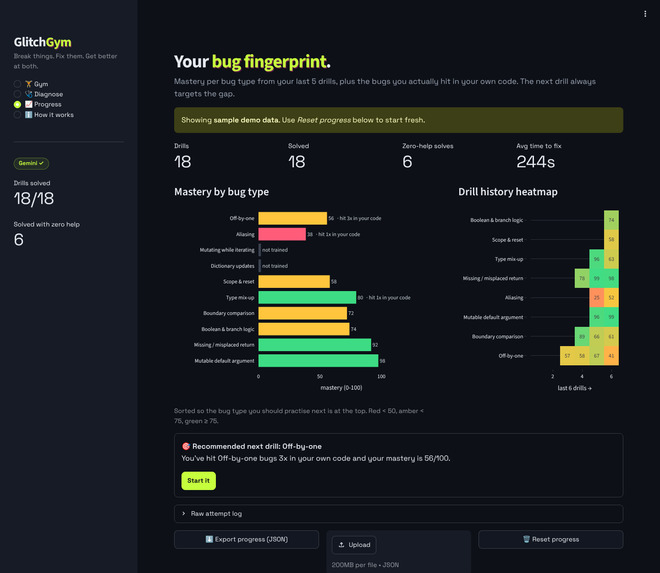 GlitchGym – screenshot 3