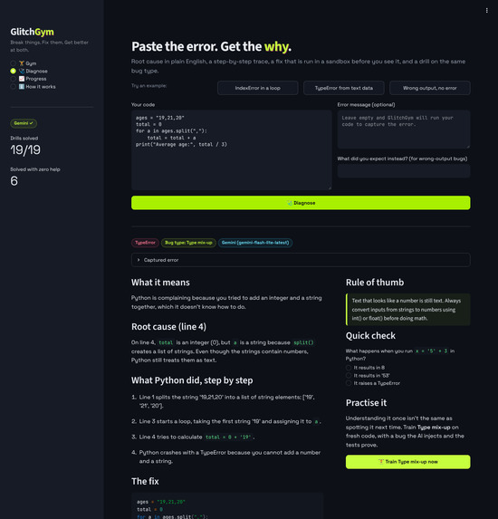 GlitchGym – screenshot 4