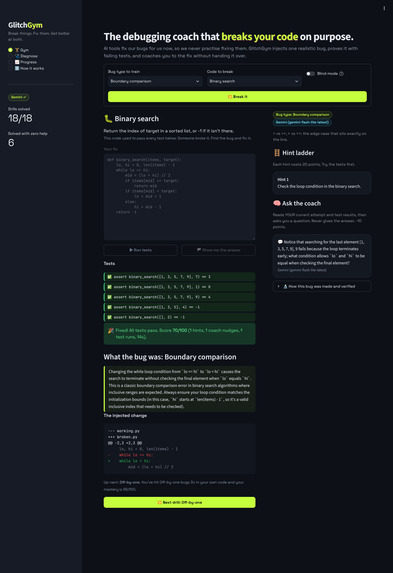 GlitchGym – screenshot 5