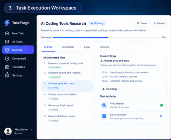 TaskForge AI – screenshot 5