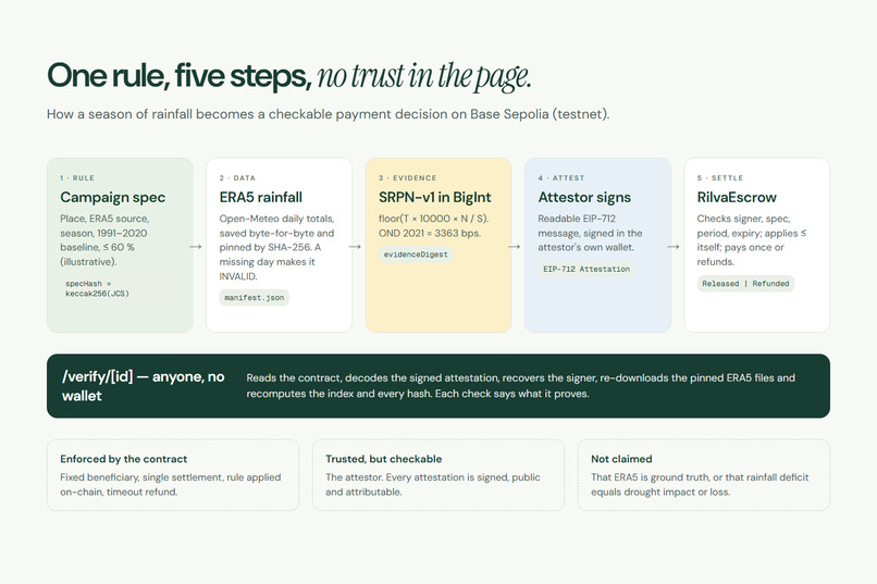 Rilva — Climate Evidence. Verifiable Relief. – screenshot 4