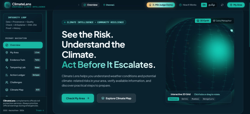 ClimateLens – screenshot 1