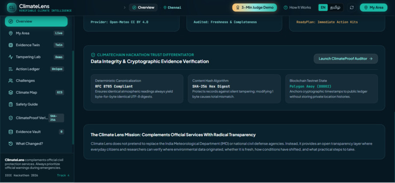 ClimateLens – screenshot 2
