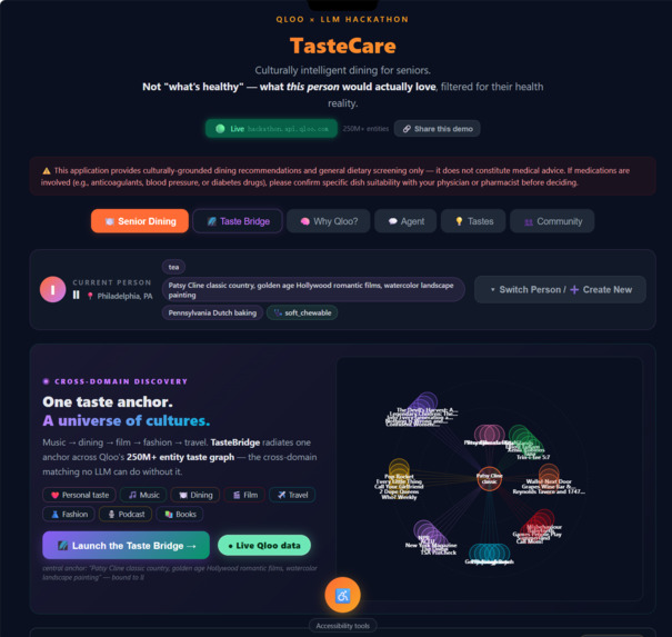 TasteCare – screenshot 1