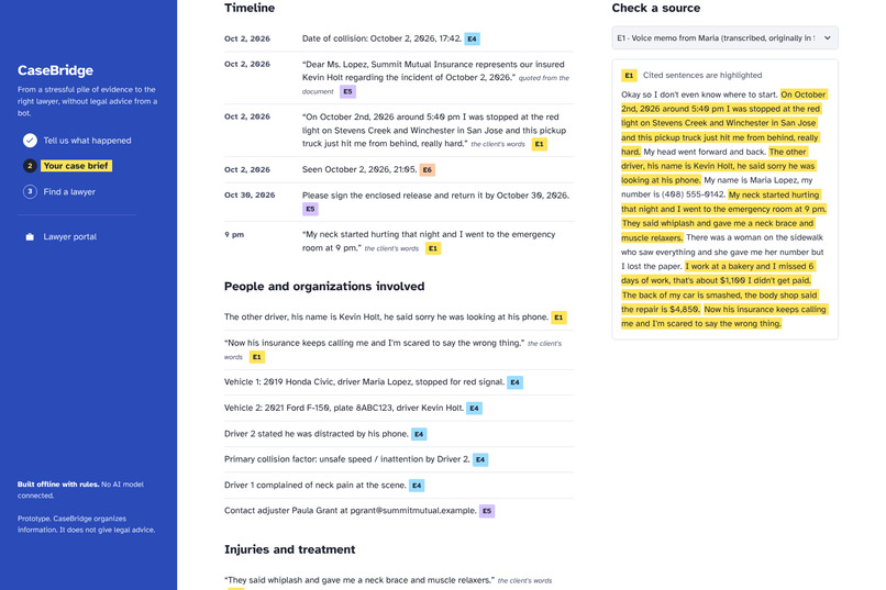 CaseBridge – screenshot 4